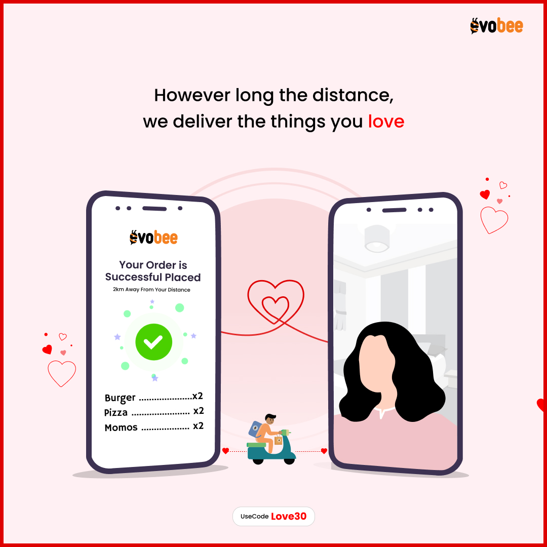 evobeeindia's tweet photo. Love knows no distance, and neither do we! Happy Valentine's Day from evobee, where every mile brings the things you love closer.
#ValentinesDay #valentinesday2024 #valentines #evobee #evobeeindia https://t.co/Xga9Dor9VI
