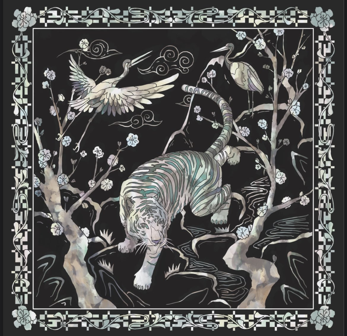 gamesense sonar minhwa　ガラスマウスパッド Gamesense Sonar Minhwa of Pear ガラスパッド - マウス・トラック