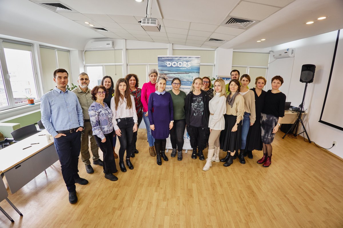 doorsblacksea's tweet photo. 👏 Well done to Marian Paiu and the @MareNostrumNGO team yesterday for a really interactive Multi-Actor Forum #MAF2 meeting in Constanta 🇷🇴
Live demos of our #SOS digital marine knowledge platform, open discussion and very positive feedback! https://t.co/d6pw6Jg0jQ
