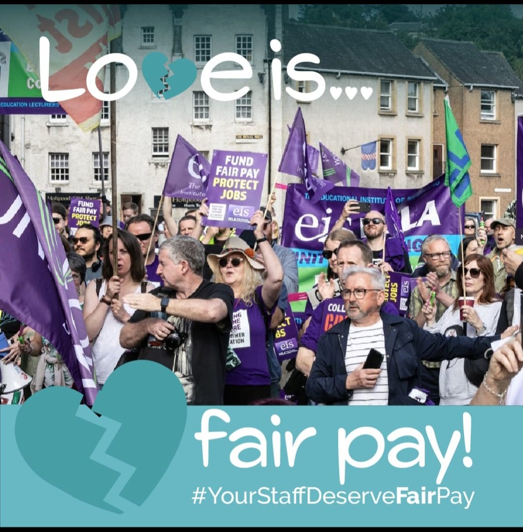 Roses 🌹 are red,

Violets are blue,

We haven't had a payrise since 21/22.

Love ❤️ is.......

Fair pay 

@GraemeDeyMSP 

<a href="/CogcEis/">EIS-FELA CoGC</a>
<a href="/edincol_eisfela/">EdinCol EIS-FELA</a>
<a href="/eis_dundeeangus/">EIS.D&A</a>
<a href="/EISFELA_WCS/">West College Scotland - EIS FELA Branch</a> 
<a href="/EISFELA_WCS/">West College Scotland - EIS FELA Branch</a> 
<a href="/Inverness_eisfe/">Inverness EISFELA</a> 
@EIS_FELA_LCC 
<a href="/Inverness_eisfe/">Inverness EISFELA</a> 
@EIS_FELA_LCC 
<a href="/EISFELAAyrshire/">Ayrshire College EIS-FELA Union</a>