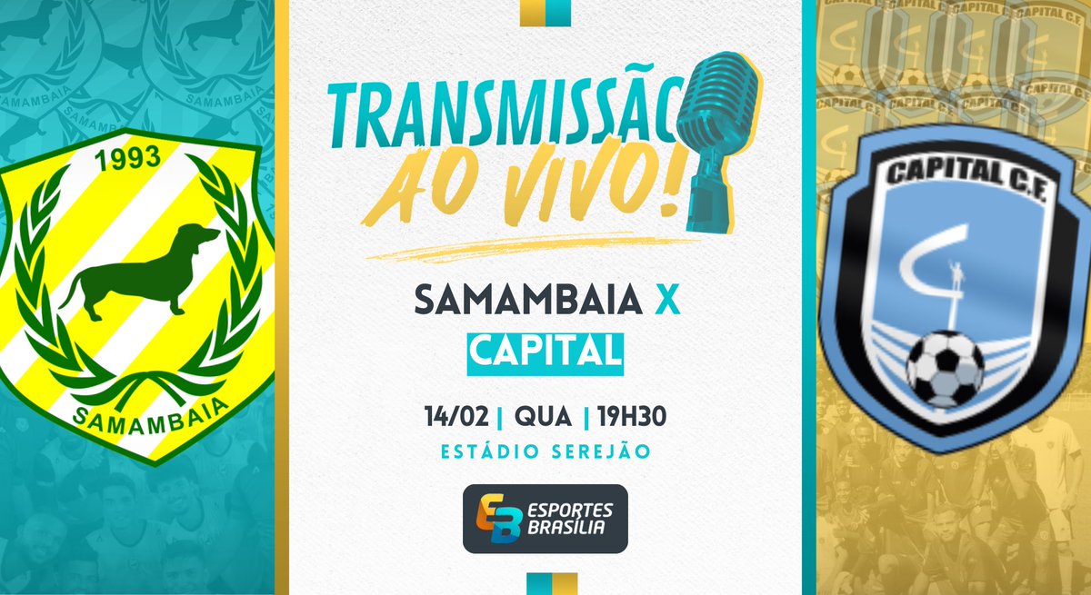 espbrasilia's tweet image. #DiadeJogo

Hoje, a partir das 19h30, acompanhe COM IMAGENS o jogo entre #Samambaia x #Capital pelo nosso canal do YouTube:

youtube.com/esportesbrasil…