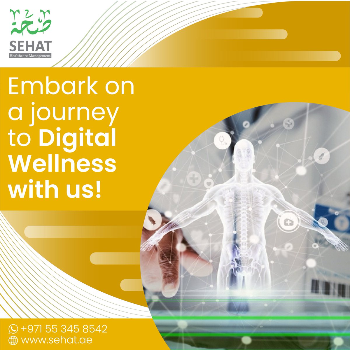 Embark on a journey to Digital Wellness with us.
✅ Graphic Design
✅ Web Development
✅ Digital Marketing

All covered to make YOUR HEALTHCARE BRAND outshine your competitors. 

#brandingdesigns #healthcaremarketing #seostrategy #growyourbrand #healthcaremanagement #webdesign