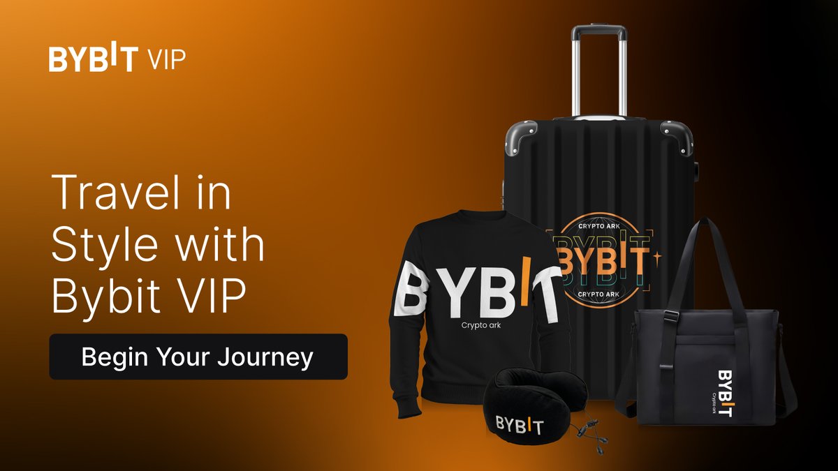 Travel in Style with Bybit VIP Merch! ✨ Dive into the world of