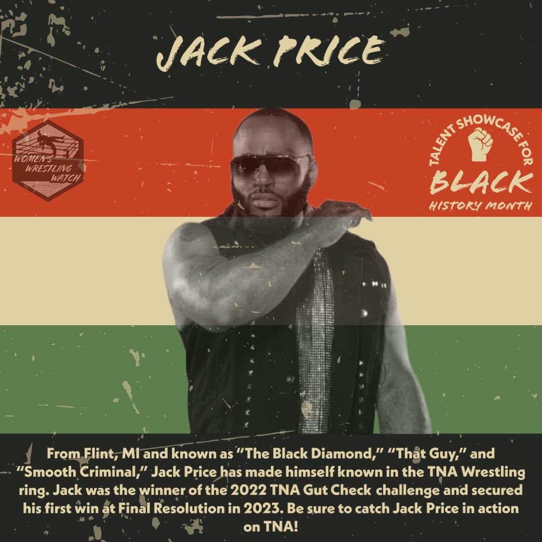 Black History Month Talent Showcase: Jack Price Be sure to catch @JackPrice607 in action on @ThisIsTNA ! #BHM #BlackHistoryMonth #BHMShowcase