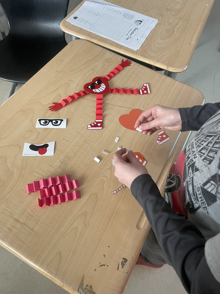 MsJackson_6's tweet photo. Crafts made by my SEL class these past two days to get us in the Valentine’s Day spirit! 💗🫶🏼 https://t.co/IpMwpGeF5o