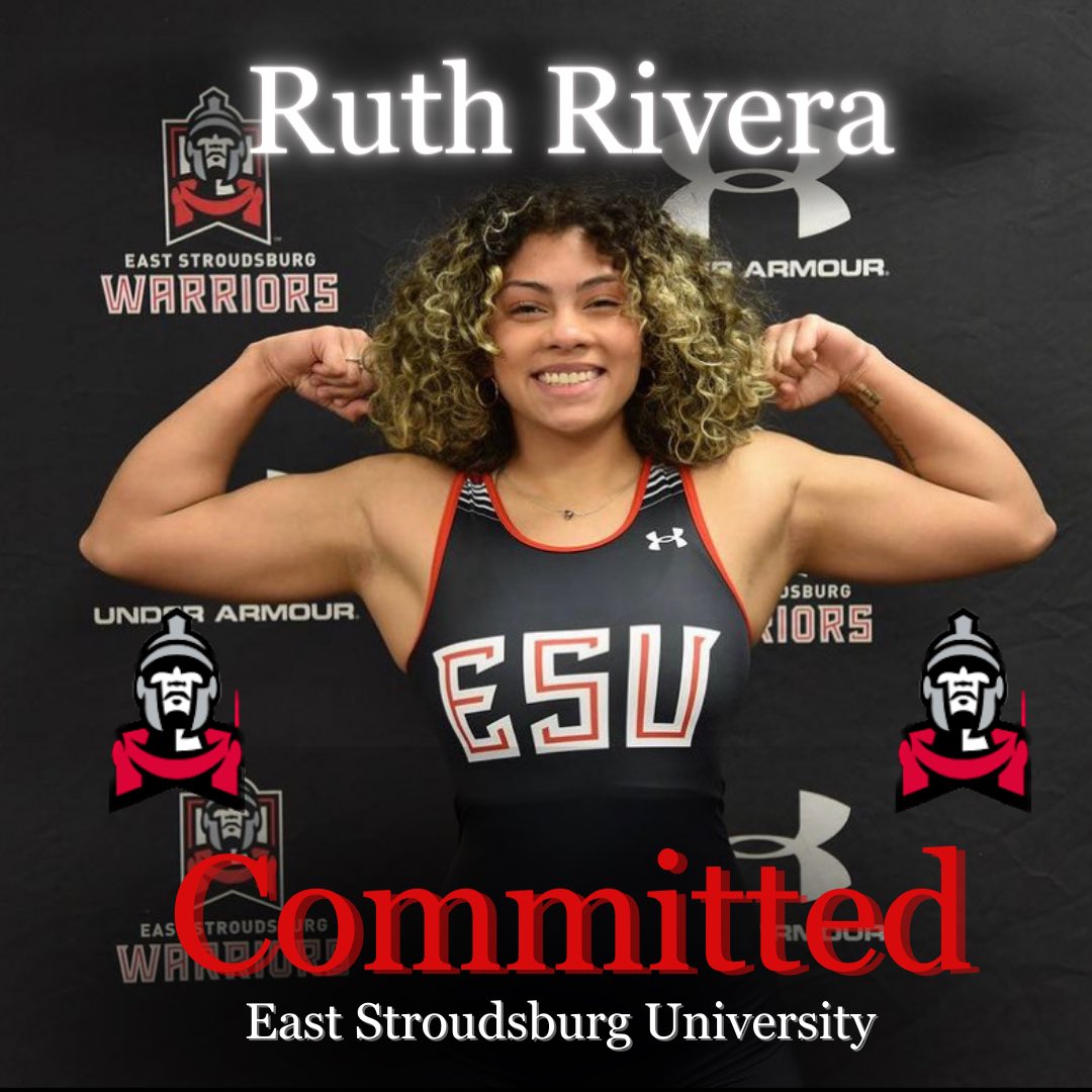 Zephyrwrestling's tweet photo. Congrats to our senior girl wrestler, Ruth Rivera! She committed to East Stroudsburg University to continue her academic and athletic career🤼‍♀️ They have a great wrestler joining them💪🏻 https://t.co/qW9S7ficxG