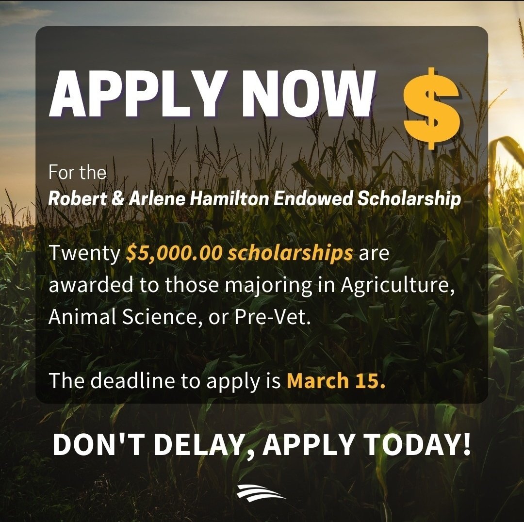 Wrestlers interested in agriculture, animal science, or pre-vet, don't miss your opportunity.

ecc.iavalley.edu/admissions/fin…