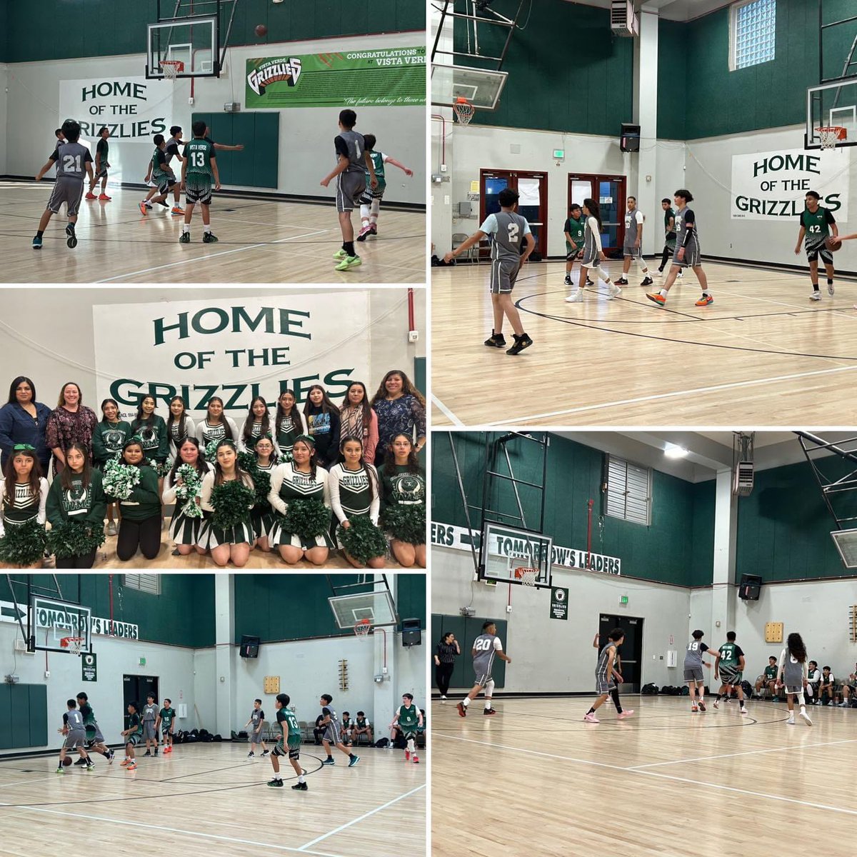 With arms raised in triumph and smiles stretching across their faces, they bask in the glow of victory. Both 7th and 8th grade celebrates their hard-earned win. Congratulations Boys🐻💚

#thegrizzlyway #greenfieldguaranteed #AllMeansAll #ThisisGUSD #ProudToBeGUSD