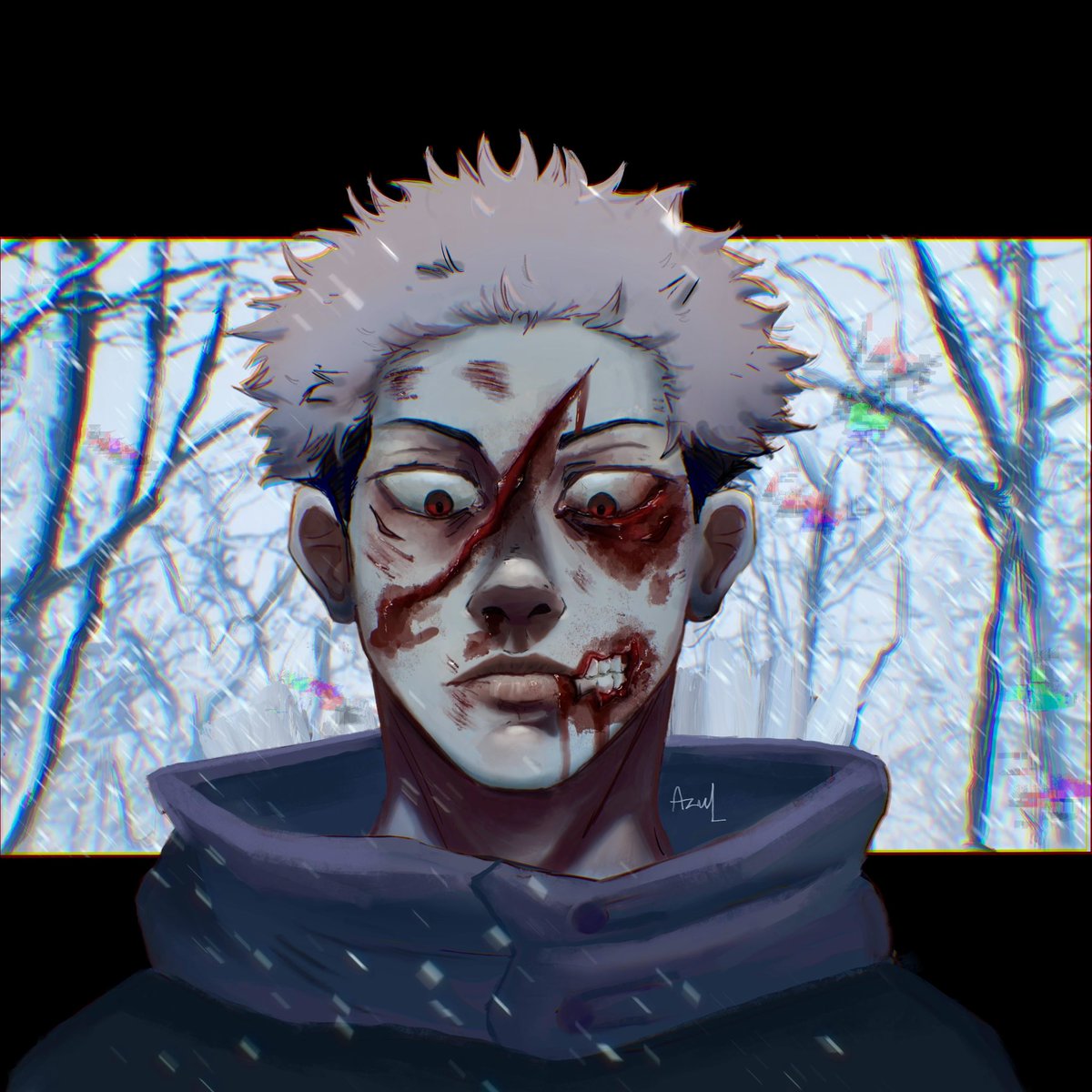 friedeggfr's tweet photo. redraw bc i just watched #jjk s2 and it destroyed me https://t.co/oPyPNeibLM