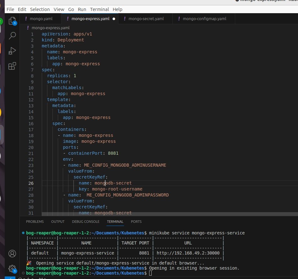bog_reaper's tweet photo. 🚀 Just launched my MongoDB and Mongo Express deployment on Kubernetes using Minikube! 💻 Check out the screenshot below to see the magic in action! #Kubernetes #Minikube #MongoDB #MongoExpress #DevOps #DevSecOps https://t.co/aRLzO19xsu
