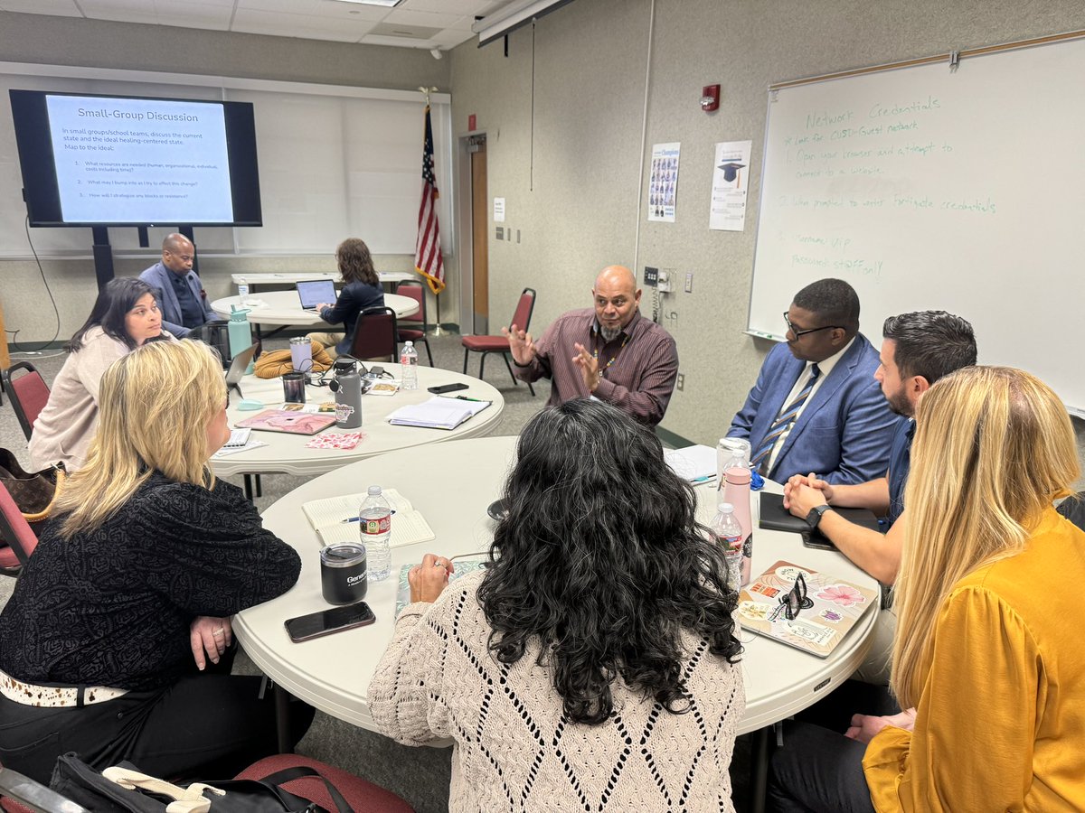 Grateful to <a href="/PennGSE/">Penn GSE</a> @SharonRavitch <a href="/TimFoxx/">Tim</a> for the enriching opportunity to engage, learn, reflect, and collaborate with @OsideUSD &amp; <a href="/CarlsbadUSD/">Carlsbad Unified Schools</a> team on <a href="/shawnginwright/">Shawn Ginwright</a> Healing-Centered Ethics. How are you filling your cup this year? #humanizingmindset #inquirymindset #Equity