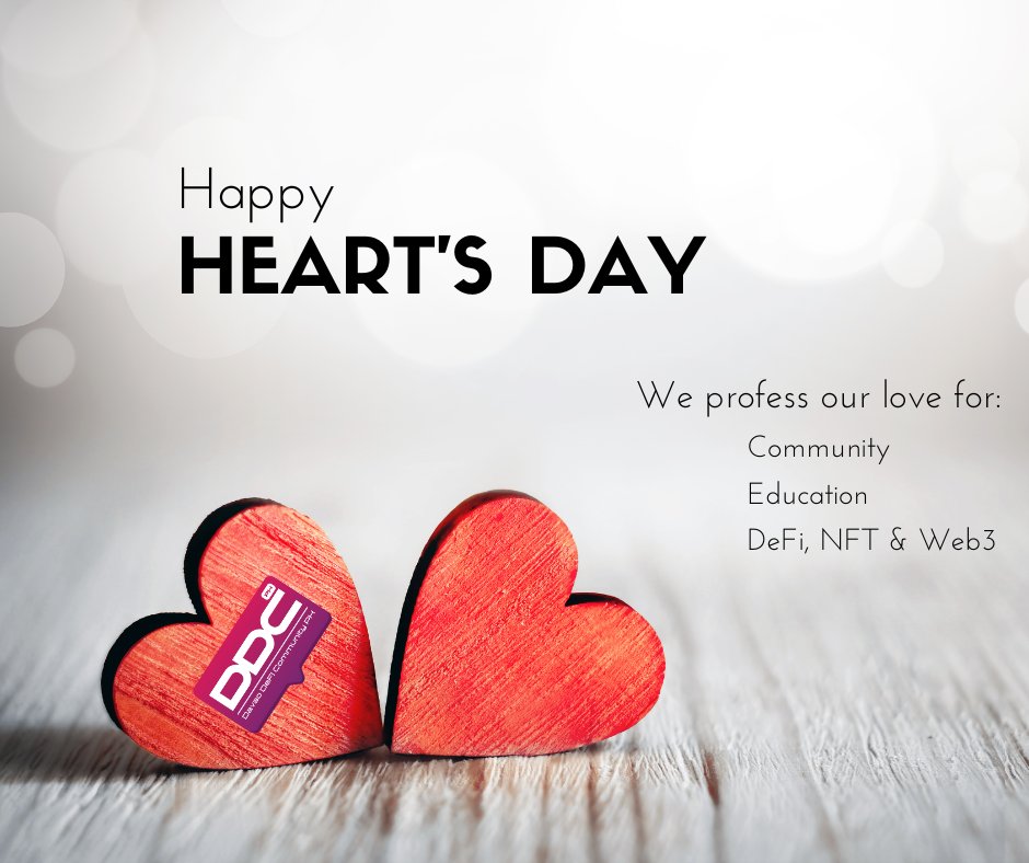 DavaoDefi's tweet photo. Our Passion and love for Communities 🫶
Happy Valentines Day to all! ❤️ https://t.co/3PBms6tHce