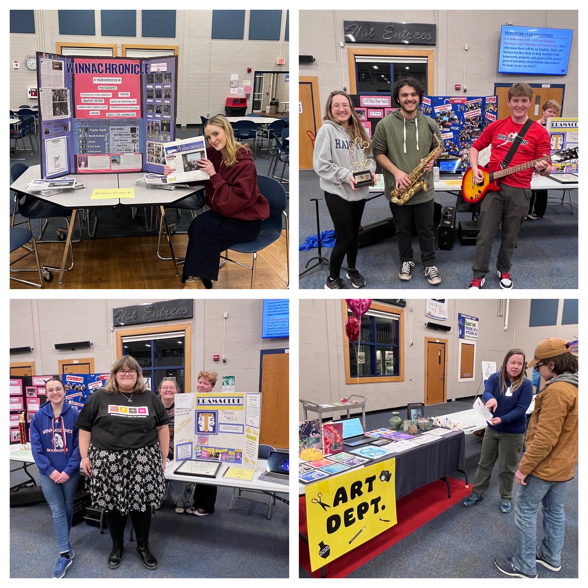 Winnacunnet's tweet photo. Great turnout tonight at the Class of 2028 Course Selection Information Night! https://t.co/ydzAZpVP4E