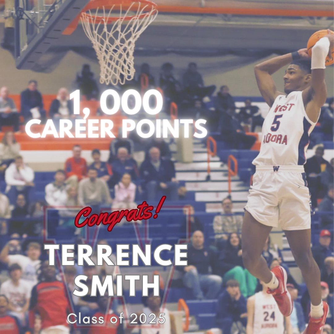 Aurora West Boys Basketball (@aurorawestbball) on Twitter photo Congratulations to <a href="/T_Smith2424/">Terrence Smith</a> for scoring 1,000 points in his career tonight vs. Minooka.
<a href="/sd129/">West Aurora School District 129</a> <a href="/WAHSBlackhawks/">WestAuroraAthletics</a>
#Blackhawkfamily Congratulations to <a href="/T_Smith2424/">Terrence Smith</a> for scoring 1,000 points in his career tonight vs. Minooka.
<a href="/sd129/">West Aurora School District 129</a> <a href="/WAHSBlackhawks/">WestAuroraAthletics</a>
#Blackhawkfamily