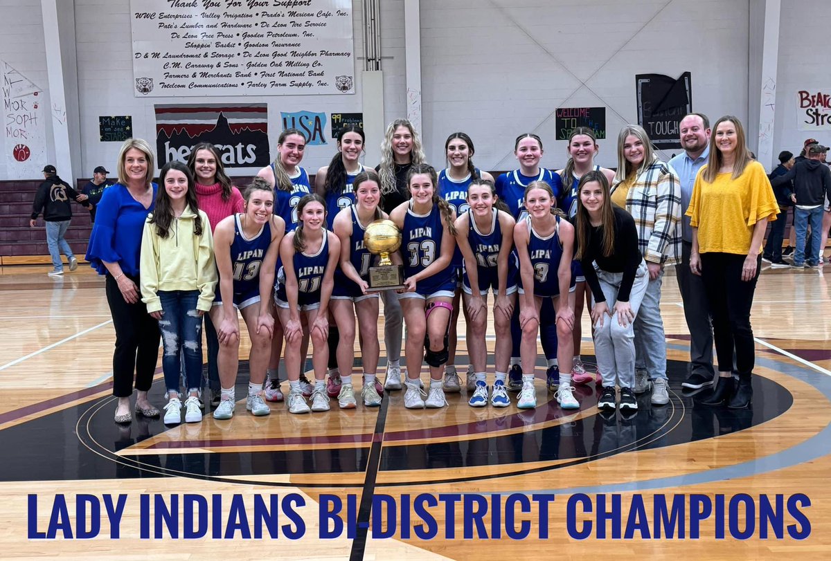 🚨 BI DISTRICT CHAMPIONS 🚨

Lipan 71 - 21 Italy 

#EarnIt