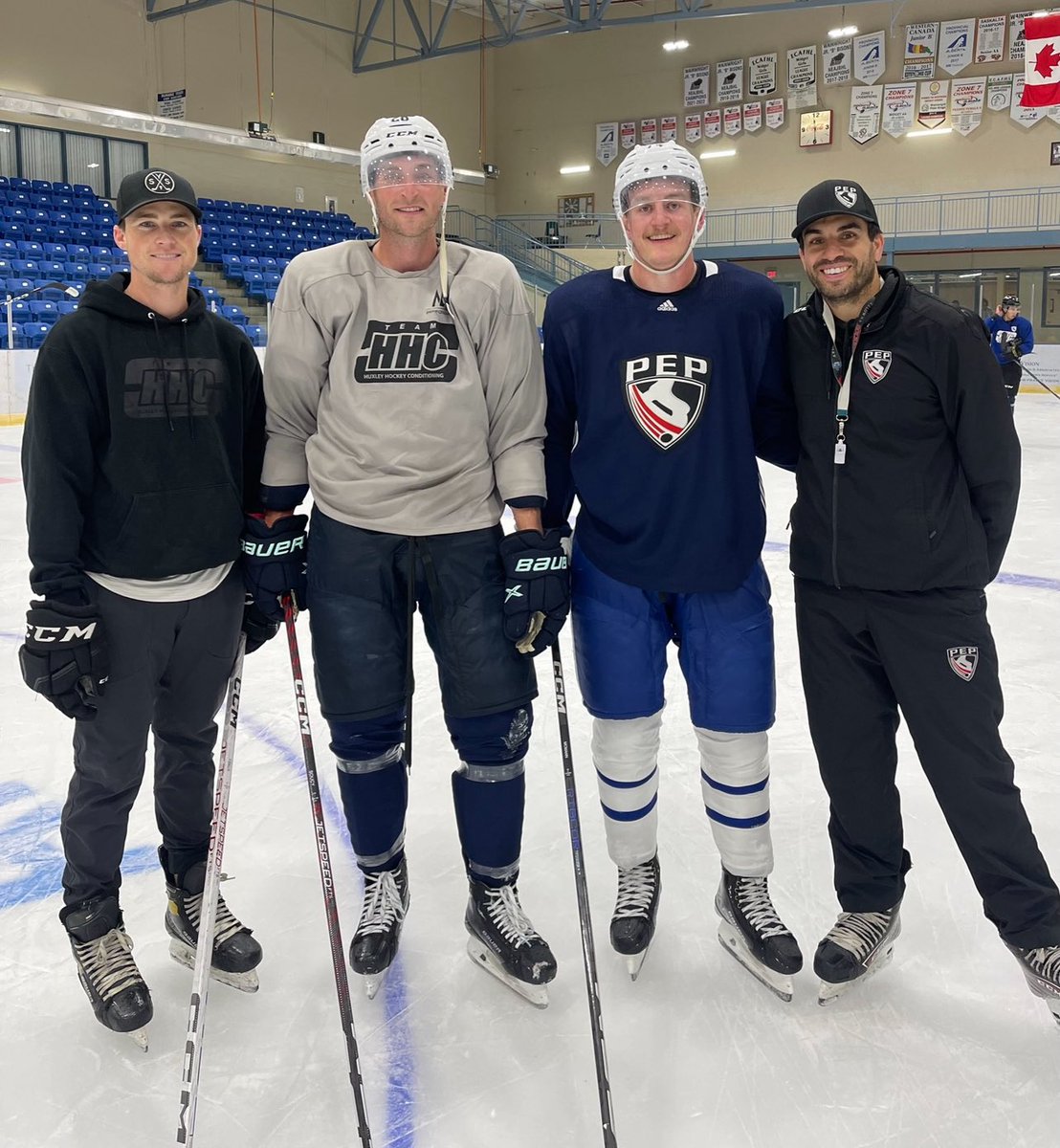 HuxHkyCondition's tweet photo. Congrats to Bobby McMann on his first @NHL Hat Trick with the @MapleLeafs !  Bobby is a great example for younger players of what hard work, focus, sacrifice, and being a great human can do!  @PEPHockey https://t.co/sCVu241jUr
