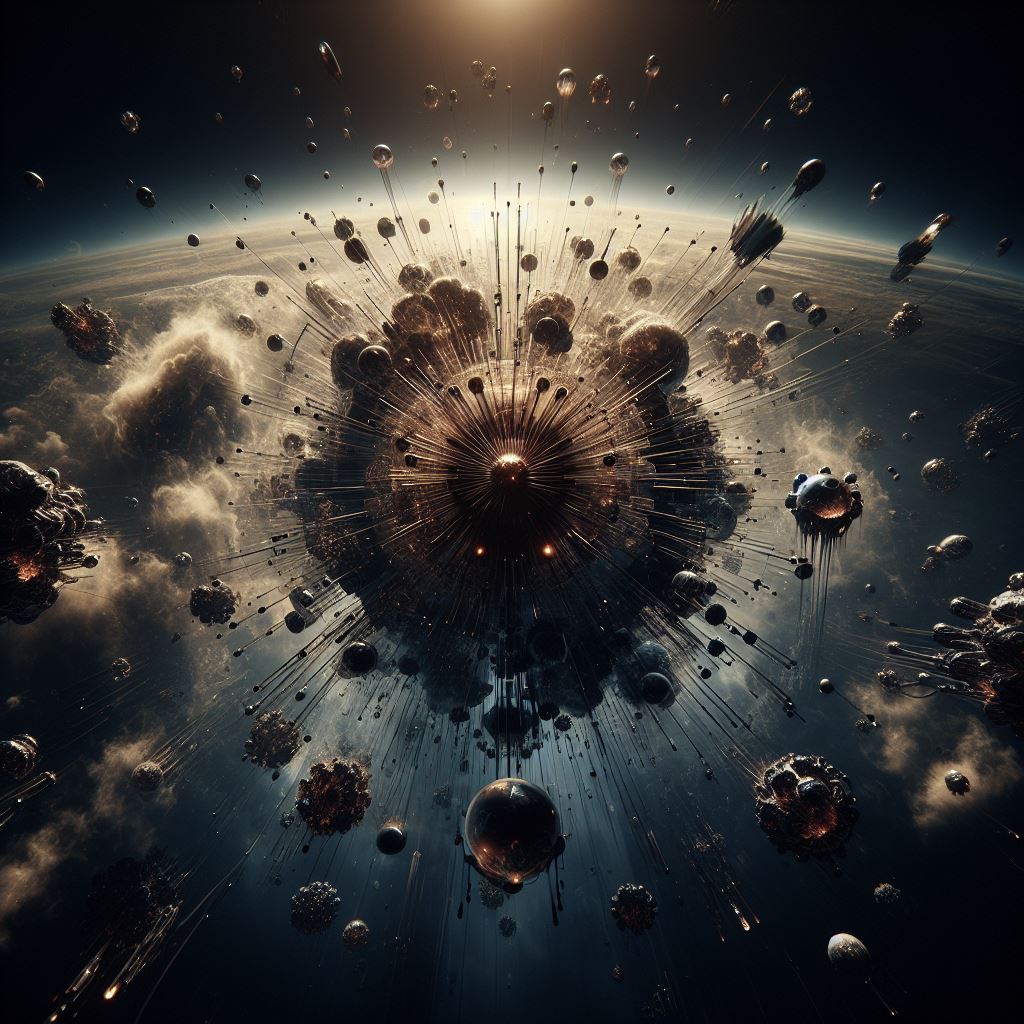 oclaro_vi's tweet photo. Torn apart by a gravitational slingshot
#TheWanderingEarth
#Sciencefictionscenes #AIart #AIArtCommuity #AIArtwork #InterstellarWar #ThreeBodyConcept #dalle3art #aiartist https://t.co/K3ZuihYcwr