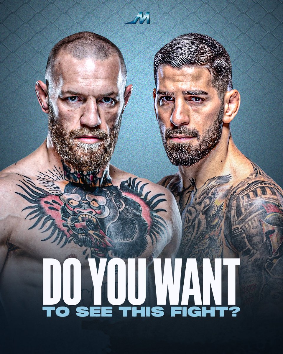 MMAUNCENSORED1's tweet photo. Do you want to see Mcgregor (@TheNotoriousMMA) vs. Topuria? #UFC https://t.co/DH50SQS9z8
