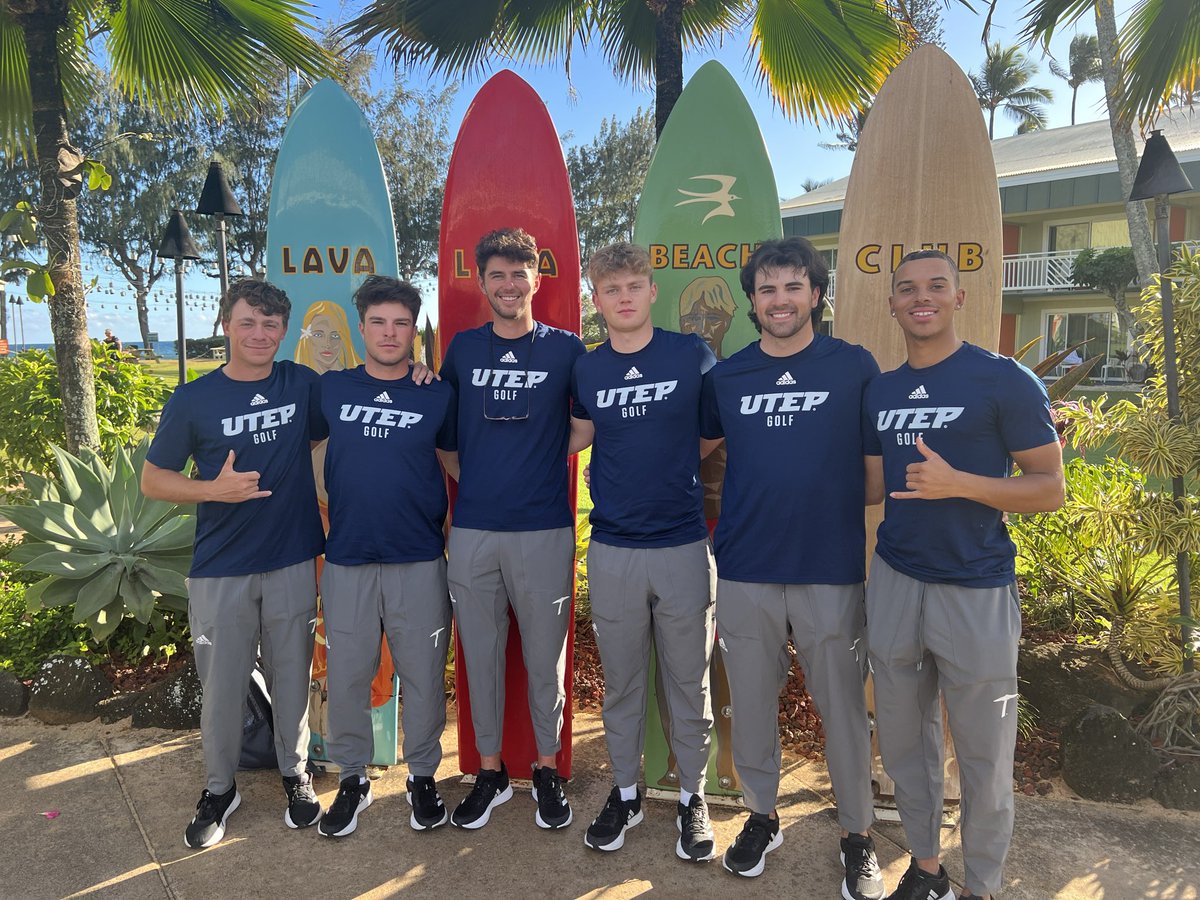 UTEPMGolf's tweet photo. HI from HI #PicksUp https://t.co/WIrZR0Vaiw