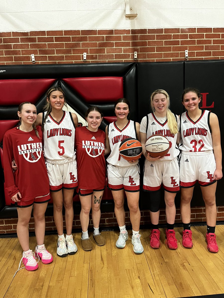 Last home basketball game.