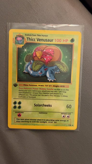 Most prized card https://t.co/8Dh017wESt<a href="/tag/weebtrash"class="tags"><span>#weebtrash</span></a>