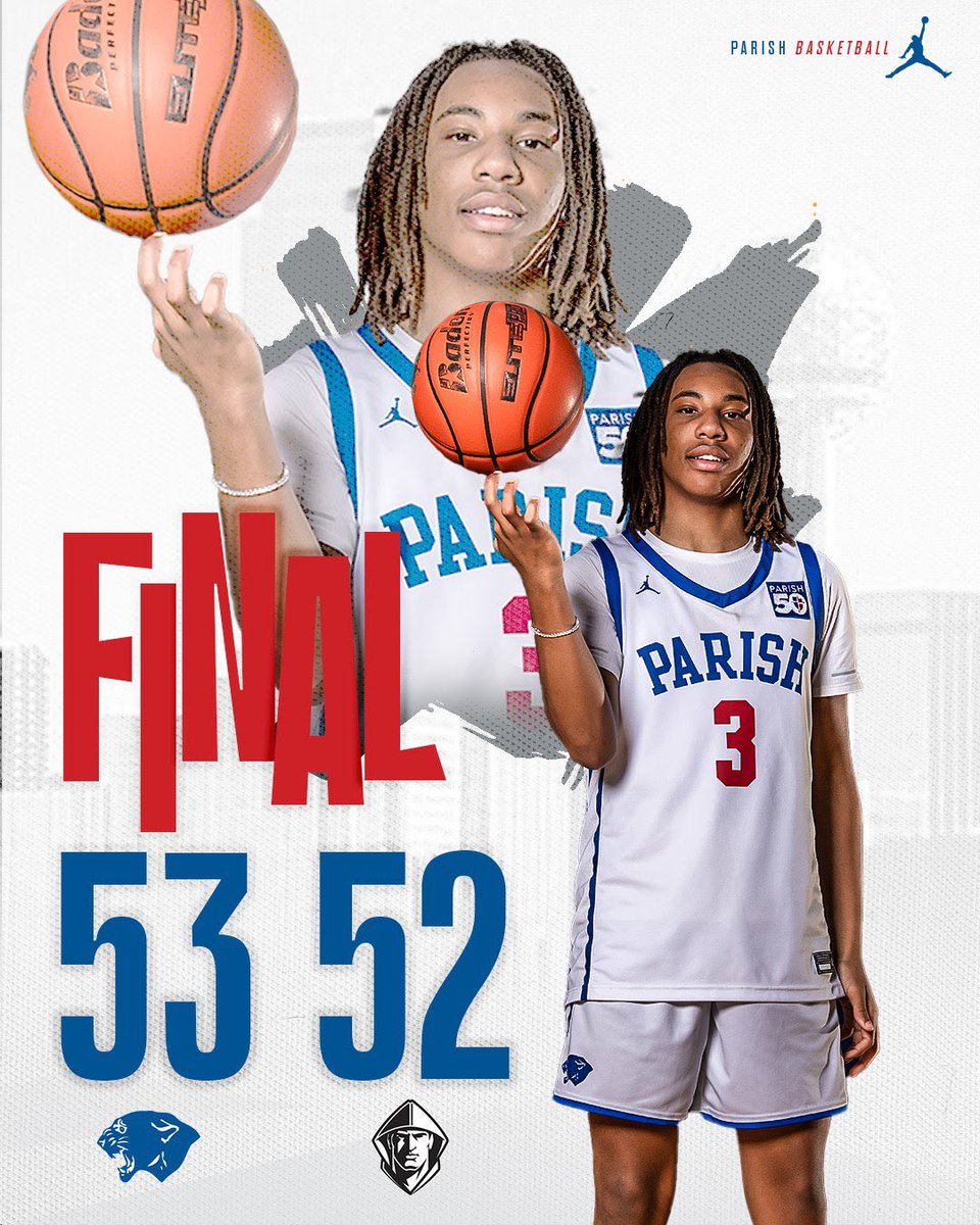 ParishSports's tweet photo. District champs! 🏆@ParishPantherBB @CoachAjami https://t.co/TxTE4uHKDq