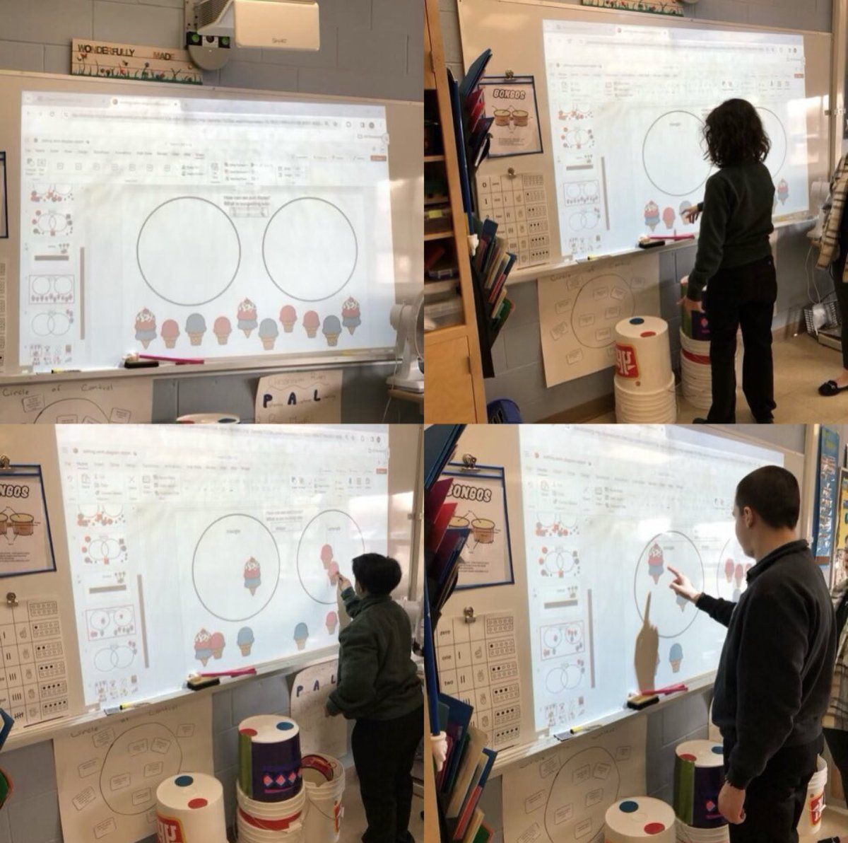 LipoMigena's tweet image. Sorting activities with Mrs.Tonelli @GoetzGators PIP class, continuing to be fun! How can you sort these  ice-cream cones? #DP_math #MissEastSerts #Mathisfun ⁦@DPCDSBSchools⁩ #equalsmath
