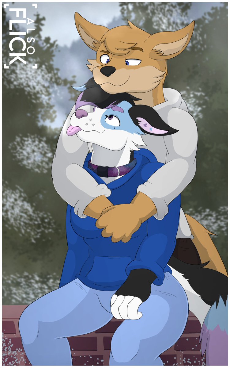 Something cute with <a href="/eclipse_pup/">Eclipse - Commissions: Closed</a> 
🐶🐶