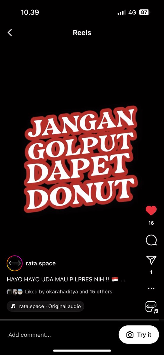 <a href="/infomalang/">Info Malang</a> Mampir di <a href="/RataSpace/">Rata Space</a> jl. Jakarta 06 malang yaaa gengs