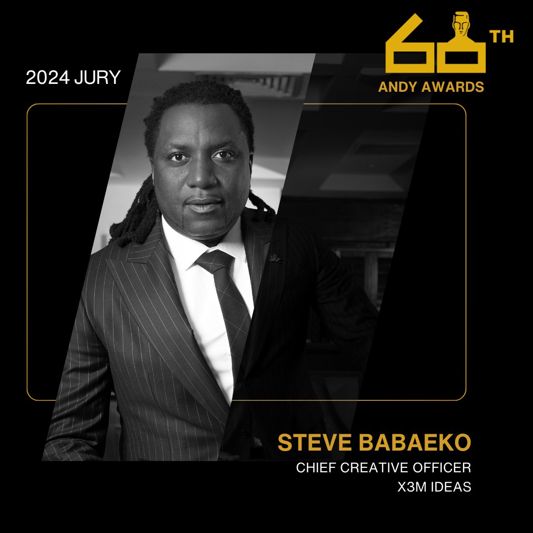 Steve is a trailblazing entrepreneur reshaping the Nigerian creative landscape, Steve is leveling-up the industry standard, as his tenacity made his company,@x3mideasng the new benchmark for creativity. This is your sign! Submit work by March 1st at andyawards.com/enter-now/