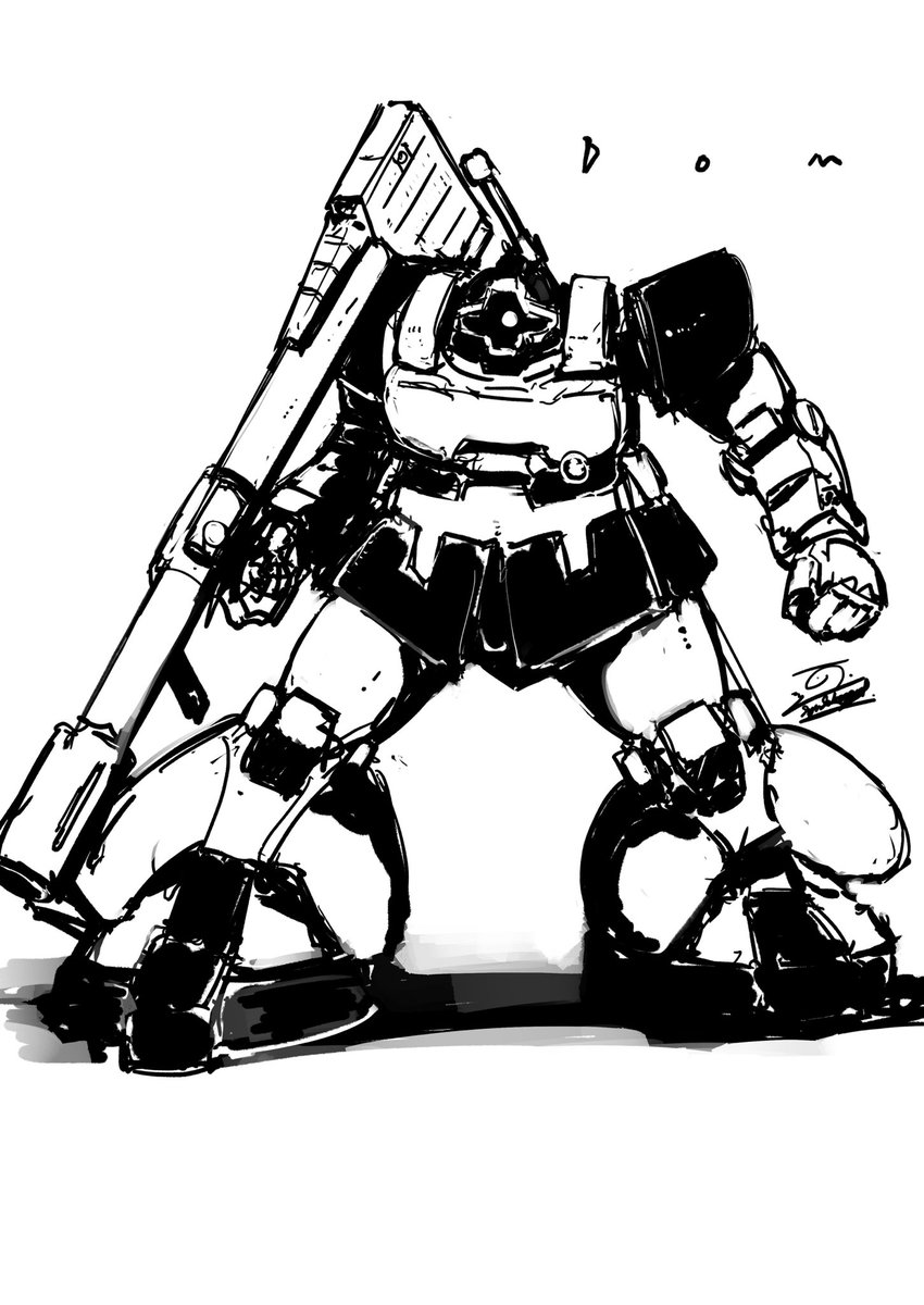 robot mecha no humans solo weapon white background v-fin  illustration images