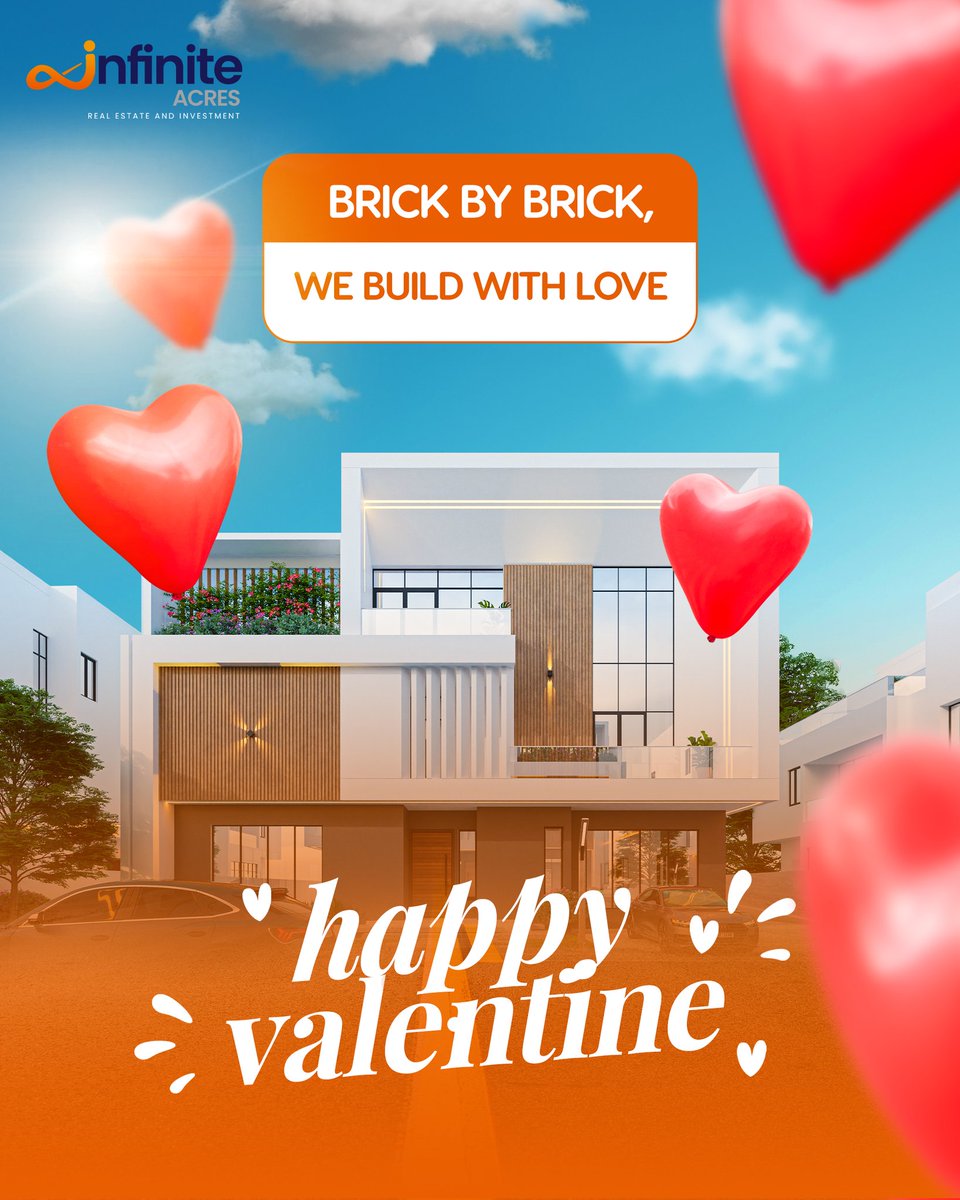 Love blooms in every home we sow,
At Infinite Acres, hearts aglow!
This Valentine, find your dream abode,
Where love and life's journey unfold. 

Happy Valentine's Day!!! 🏡 💕 

#infiniteacres #valentines #valentineday
