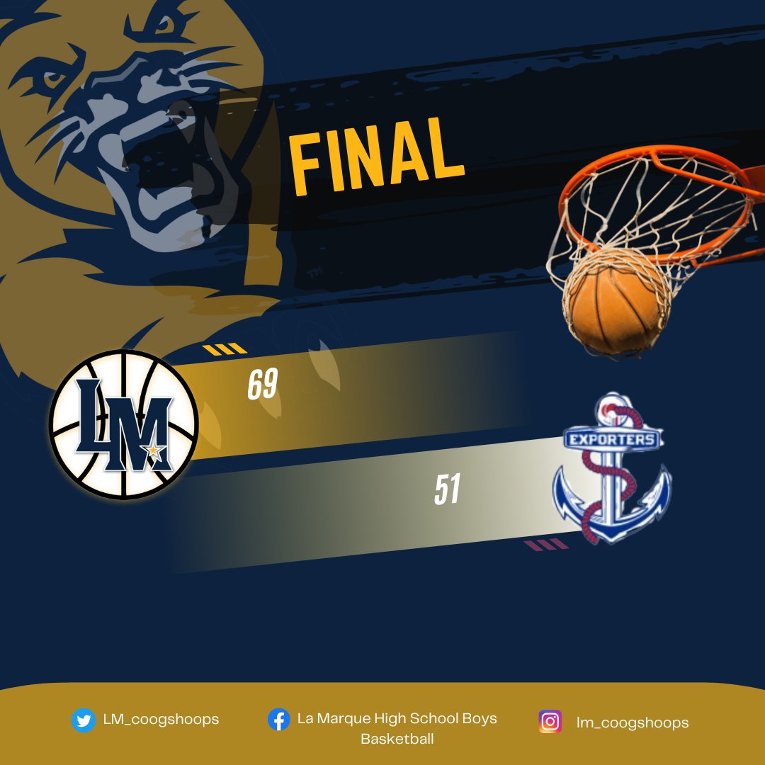 Leading Scorers

Jasiya Johnson - 22 <a href="/PGoingglobal/">Jasiya Johnson</a>
Brendan Harris - 11 <a href="/BrenHarris22/">Brendan</a>
Je'Caryous Oliver - 11 <a href="/jd_shiesty/">Je’Caryous Oliver</a>
<a href="/dubiousdubb/">Coach W. Brent Lartigue</a>  <a href="/BCWilliams71/">Brandon C. Williams</a> <a href="/JamesAtGalvNews/">James LaCombe</a> <a href="/JonPoorman/">Jon Poorman</a>  <a href="/hoopinsider/">Hoopinsider</a> <a href="/LM_CoogFootball/">La Marque Cougar Football</a> <a href="/THE_LMHS/">THE LMHS</a> <a href="/TexasCityISD/">Texas City ISD</a> @TedDunnam <a href="/ihss_houston/">Houston Inside High School Sports</a> <a href="/Extraeyesmedia/">Bobby Benjamin/Mr. Eyes</a>