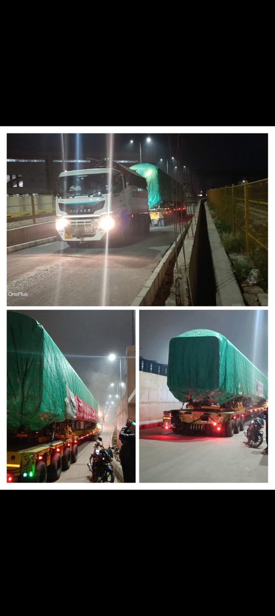 BoskyKhanna's tweet image. First Train set of 6 cars reached Hebbagodi Depot safely at 3.30 am on Thursday: @cpronammametro. #DriverlessMetro.
@NewIndianXpress @XpressBengaluru
@KannadaPrabha @santwana99 @Cloudnirad @MDNammaMetro @NammaBengaluroo @NammaMetro_