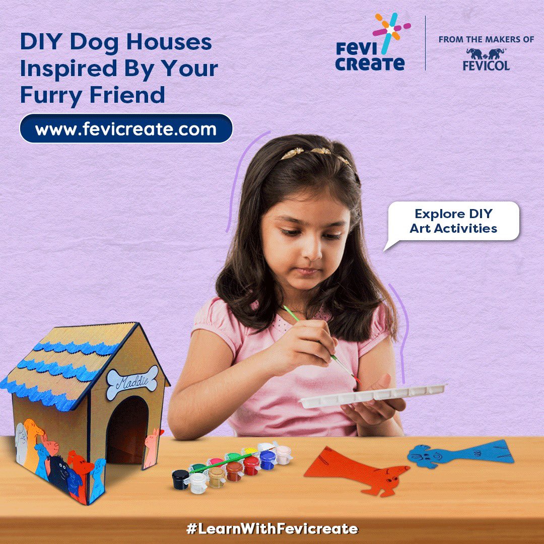 From imagination to construction! 🏠 Watch as kids learn the art of DIY, crafting adorable and functional dog houses that reflect their love for furry friends.​🎨

Register at Fevicreate.com and get free access to 500+ new fun activities