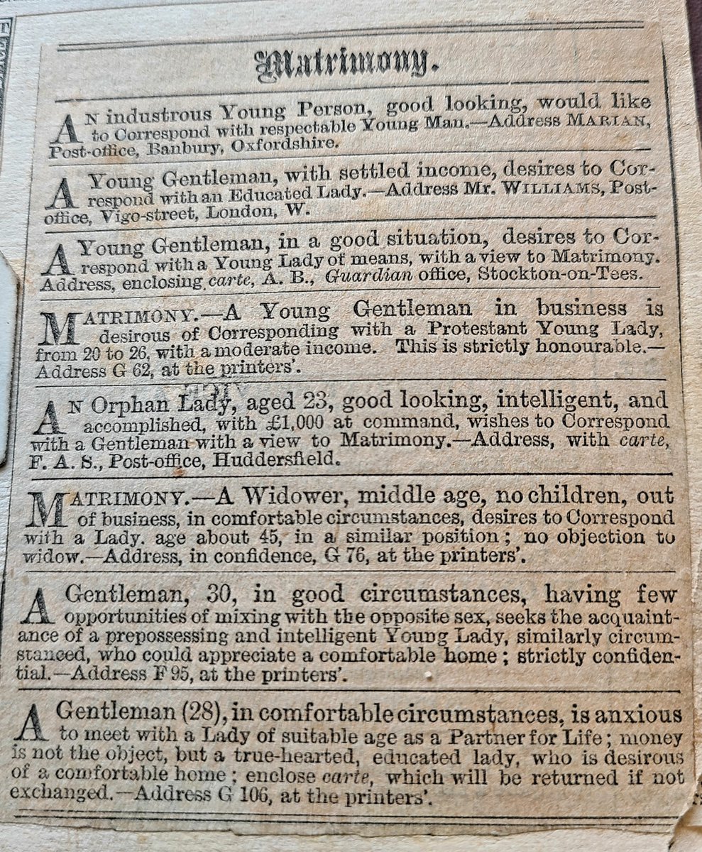 SutroLibrary's tweet image. Before there was online dating😆 Happy #ValentinesDay everybody! #VictorianHumor #romance