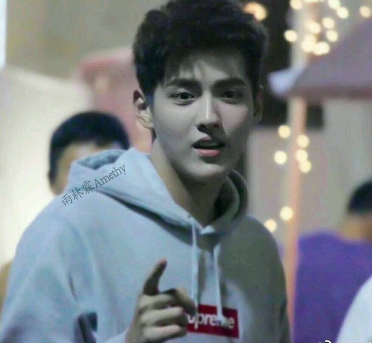 You are my happiness, I'm always here to love you until whenever it is..... Happy Valentines Day My Love💗

#KrisWu 