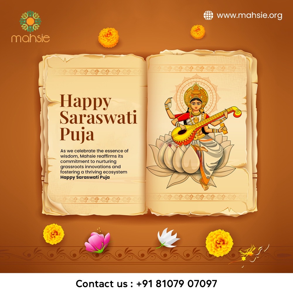 Embracing #BasantPanchami  with a vision for innovation and empowerment!✨

Let's celebrate knowledge, creativity, and the spirit of entrepreneurship this festive season!