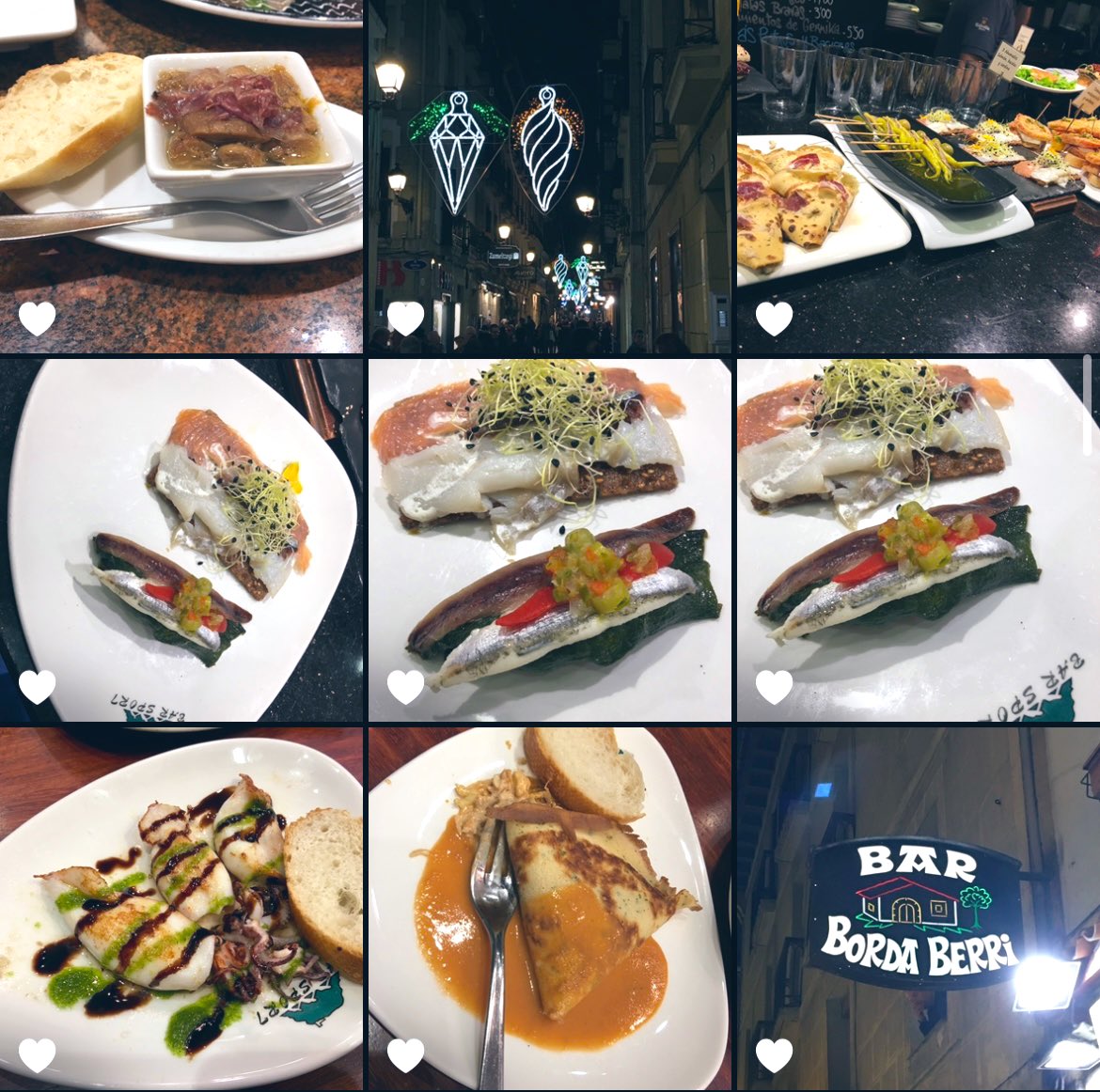 Chocottochun's tweet photo. ~~~~~~~~~~~
🥂スペイン🇪🇸
~~~~~~~~~~~

めちゃくちゃ美味しい💘
推しのピンチョスのBar 🌙

久保くんがいるソシエダの近く

絶妙な塩気×白ワインと合う合う🥹

ドアオープン
カウターにピンチョス並べてワイワイ
日本でも流行ると思うけどなあ

また行きたいぃ

#サンセバスチャン
#スペイン　#グルメ https://t.co/NUFPwnl8oh