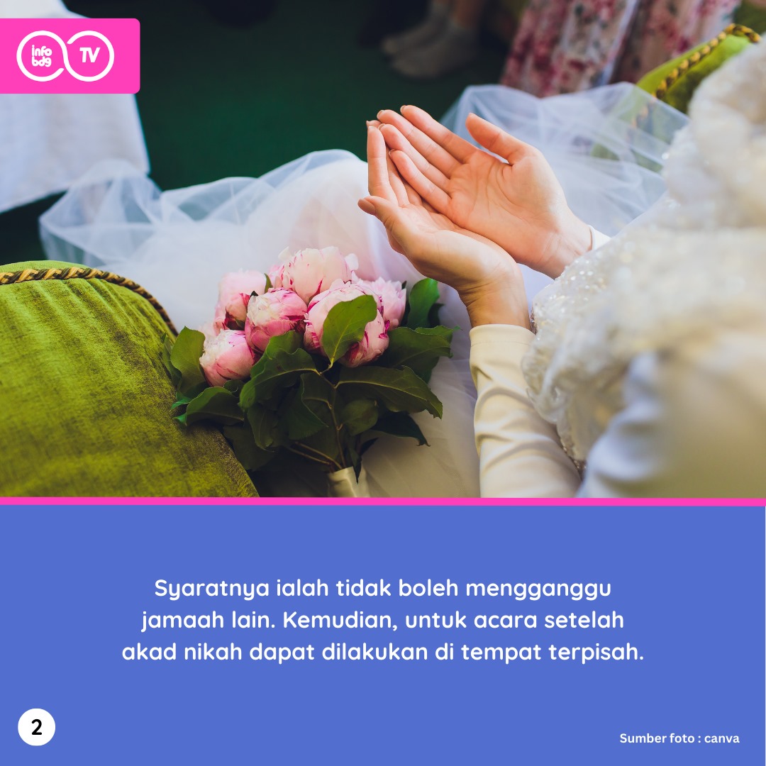 Tempat akad udah ada, tinggal apanya nih, Daks?

#infobdgTV #infobdg #infobdgcom