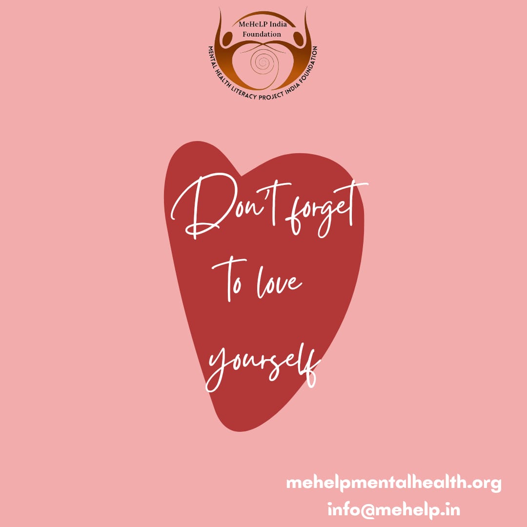 Embrace the true spirit of Valentine's Day by showering love on the one who deserves it most: 'yourself'. Your mental well-being is the greatest gift you can give! #Wellbeing #mentalhealth #mentalhealthmatters #mentalhealthawareness #mentalhealthsupport #mehelp @RaghuRaghavan1