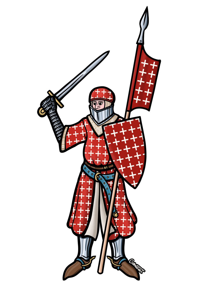 ElCamacurt's tweet image. Hypothetical Catalan Knight of the House of CruÏlles (1320-1330)