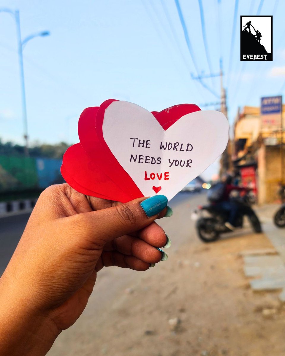 What could your love do to this world?

#Love #ValentinesDay #Volunteer #Teameverest #NGO #volunteering #virtualvolunteering #inpersonvolunteering #SDGs