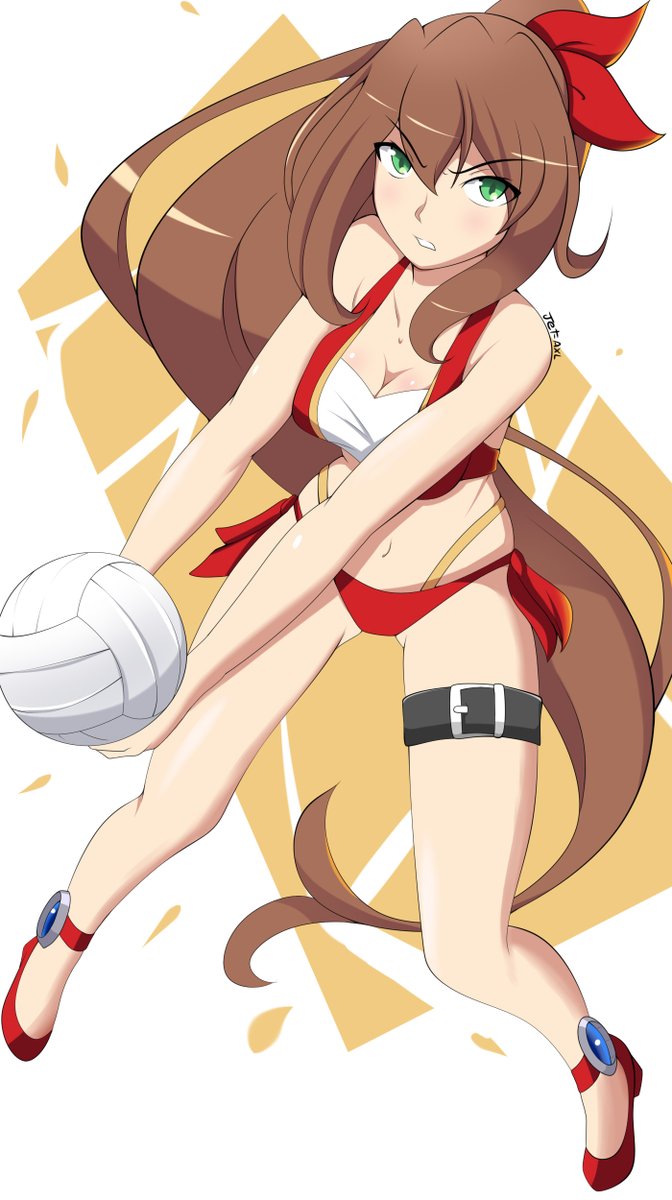 JetAxl_Tanuki's tweet photo. #Iris #IrisAnother #rockman #XDive #ロックマン #MegaManXDive https://t.co/J8FaPaBorW
