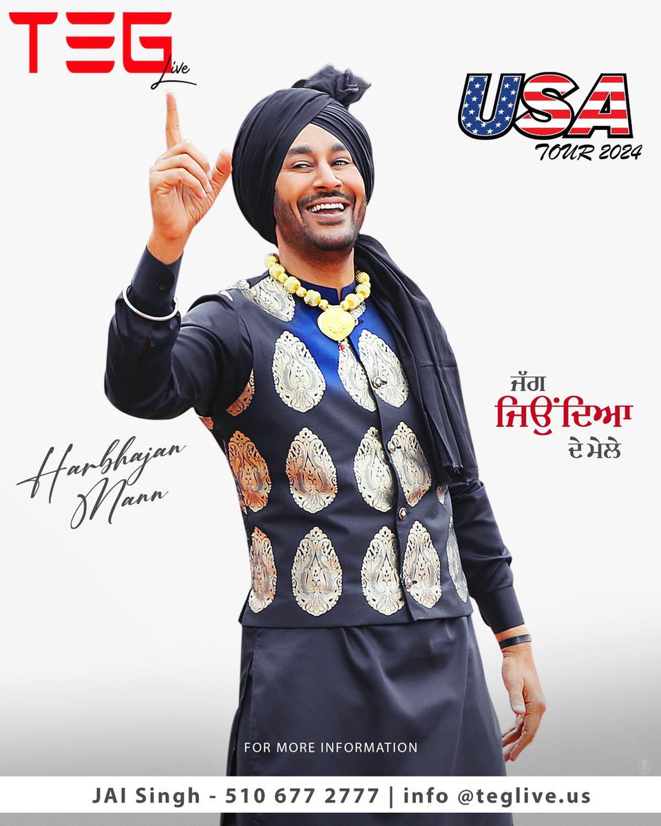 I’m elated to announce to all my wonderful fans the USA 2024 tour. The wait is finally over for all my loving fans in America and I’m beyond excited to perform live in concert for you all. We will be sharing the dates, cities and venues very soon.