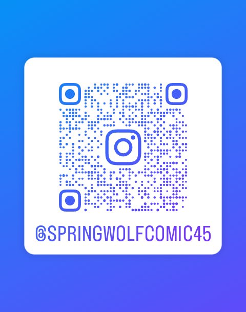 If anyone has Instagram account please follow me as springwolf comic for panel single panel