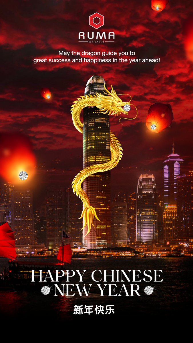 Ruma_Diamonds's tweet photo. Wishing you a Blissful Chinese New Year of the Dragon filled with Happiness and Good Fortune!

#rumadiamonds #rumathai #ChineseNewYear https://t.co/nOHAwZXZBJ