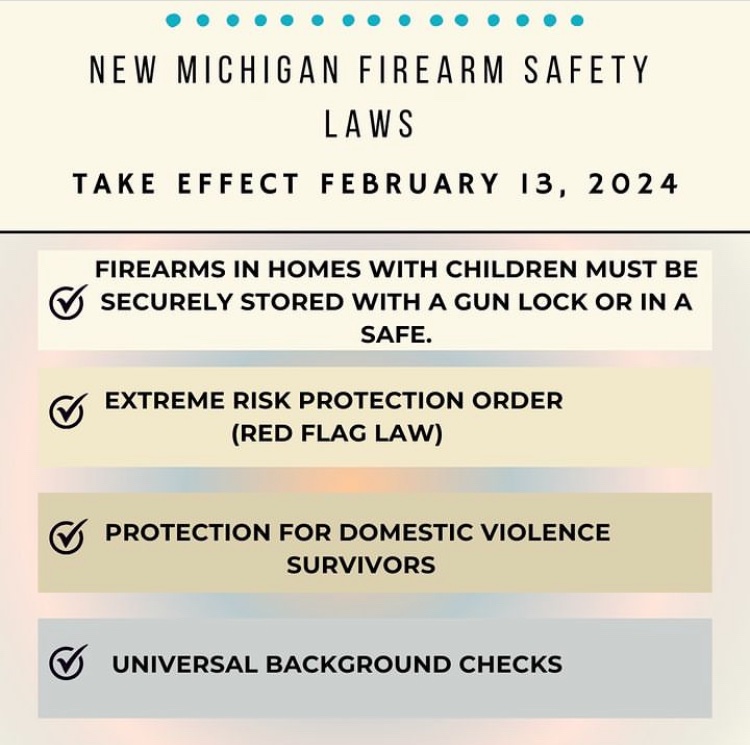 Good news for Michiganders today! #firearmsafety #gunsafety #Michigan #redflaglaw