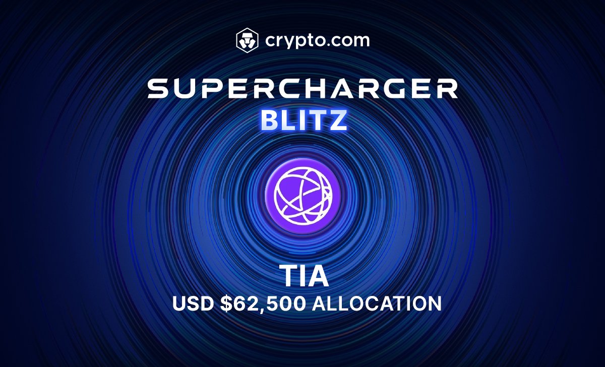 ⌛ The $TIA Supercharger 10x Booster Bonus event has ended To accept your  #TIA reward allocation, log in at 04:00 UTC, 14 February 2024. Reward  distribution begins at 01:00 UTC, 15 February. $TIA Supercharger will be  back!