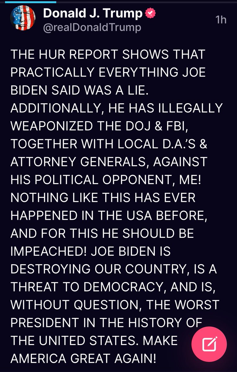 GORGO4547's tweet image. #HurReport #Trump2024 #TrumpTruth